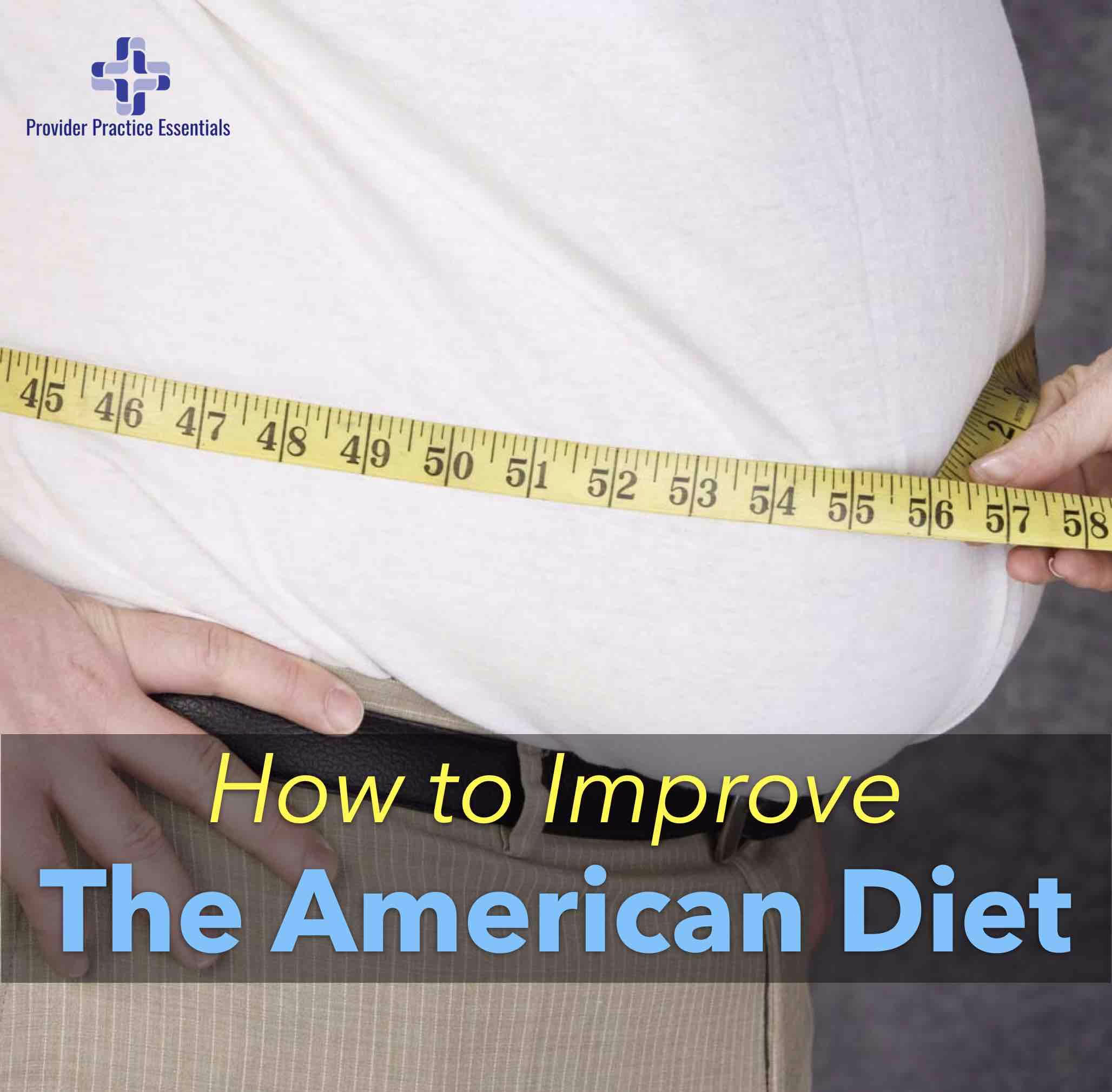 How to improve the american diet